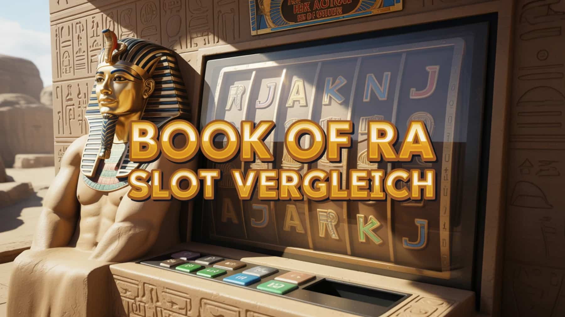 Book of Ra Slot Vergleich